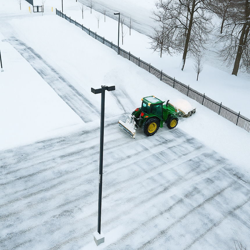 déneigment stationnement